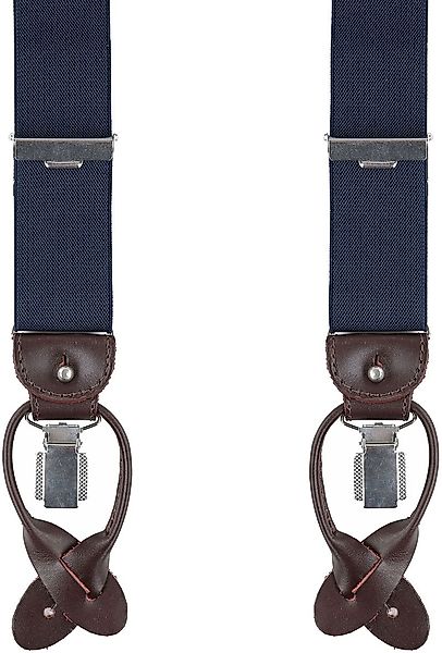Profuomo Hosenträger Luxus Dunkelblau - günstig online kaufen