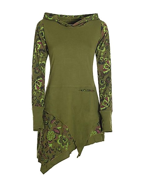 Vishes Zipfelkleid Langarm Kleid Elfen Zipfelige günstig online kaufen
