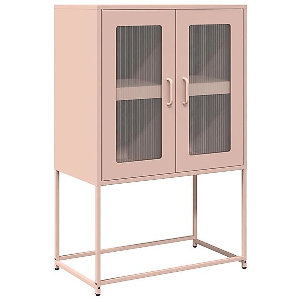 vidaXL Highboard Rosa 68x39x107 cm Stahl 853375 günstig online kaufen