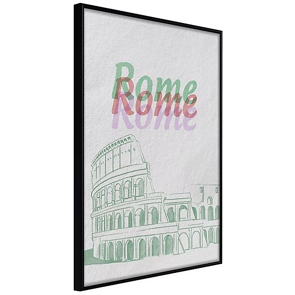 Poster - Pastel Rome günstig online kaufen