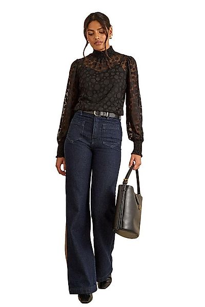 Love & Roses Langarmbluse Love & Roses Jersey-Oberteil mit Punkten, Petite günstig online kaufen