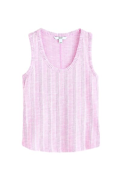 Next Trägertop Weiches, ärmelloses Top mit günstig online kaufen