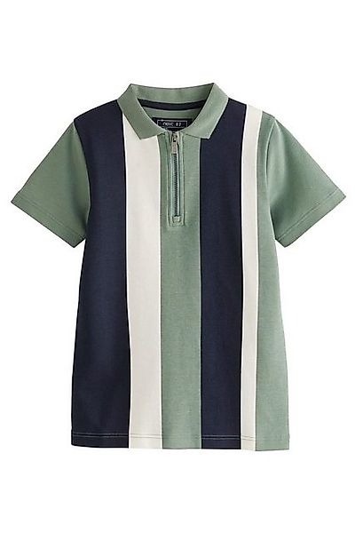 Next Poloshirt Kurzärmeliges Polohemd mit Reißverschluss (1-tlg) günstig online kaufen