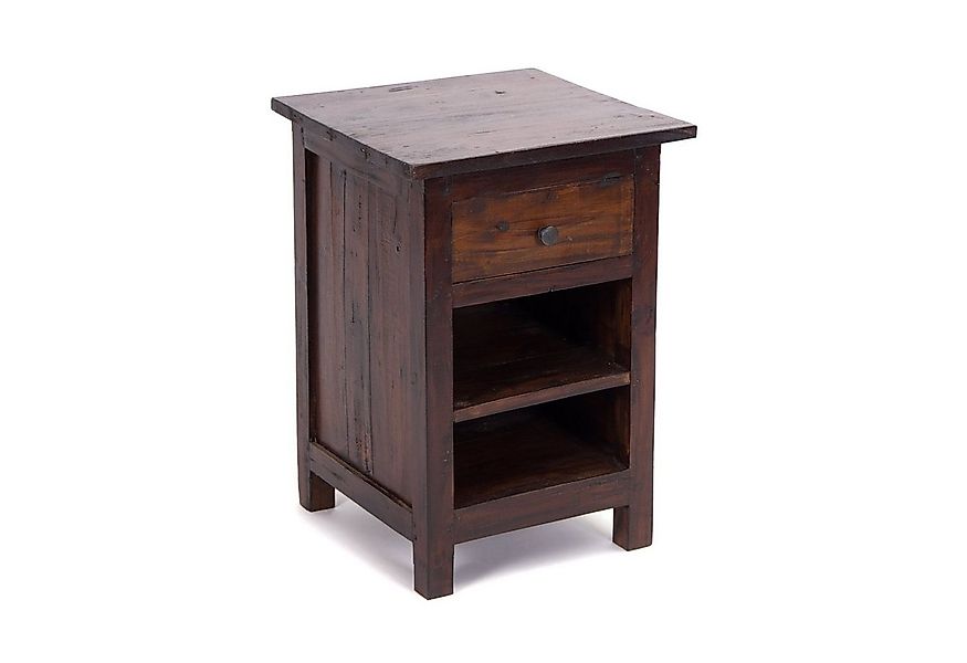 CREEDWOOD Beistelltisch BEISTELLTISCH "BEN", Altholz massiv Holz, 55 cm, Na günstig online kaufen