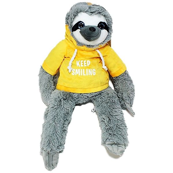 Rasehorn Kuscheltier Faultier Stofftier mit Kleidung günstig online kaufen