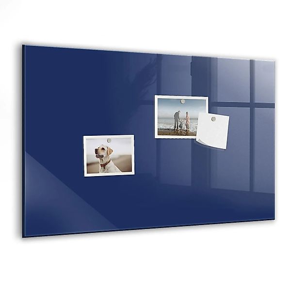 Tulup Beschreibbare Magnettafel Marineblaue Farbe 60x40 cm Beschreibbare Ma günstig online kaufen