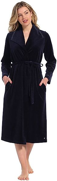 Pastunette Damenbademantel Damen Nikki Bademantel mit Schalkragen, Wadenlan günstig online kaufen