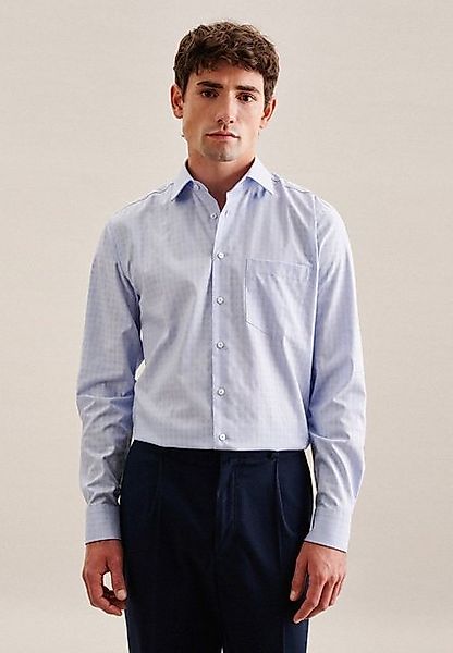 seidensticker Businesshemd Regular Regular Langarm Kentkragen Karo günstig online kaufen
