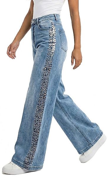 dy_mode Weite Jeans Damen Jeans Weitem Bein High Waist Palazzo Hose Wide Le günstig online kaufen