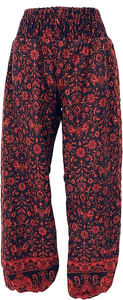 Guru-Shop Relaxhose Flauschige Paisley Boho Pluderhose,.. Ethno Style günstig online kaufen