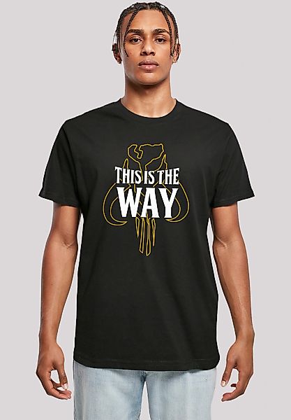 F4NT4STIC T-Shirt "Star Wars The Mandalorian The Way", Premium Qualität günstig online kaufen