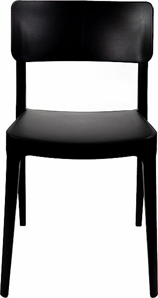 Essentials Stapelstuhl "Wing" () 1 Stk.schwarz, Kunststoff günstig online kaufen