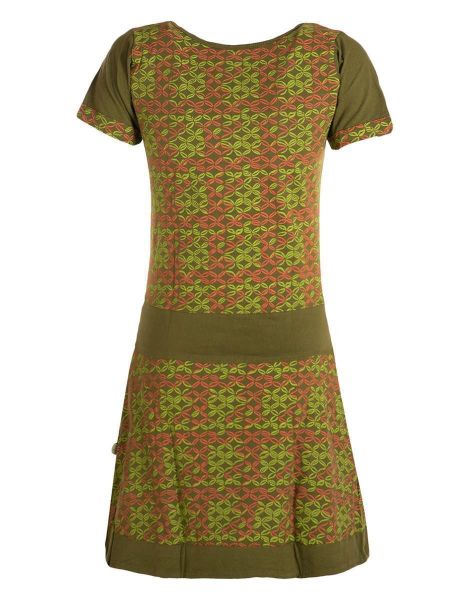 Vishes Tunikakleid Damen Longshirt-Kleid kurzarm Mini-Kleid günstig online kaufen