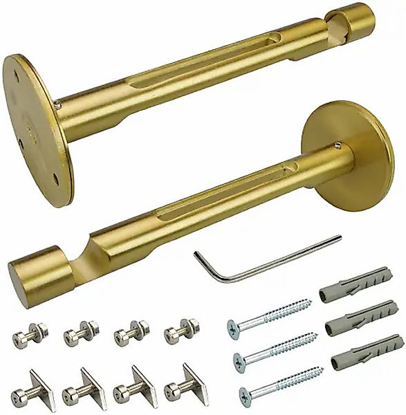 Liedeco Kombiträger für Gardinenstangen und Flächenvorhangschienen Ø 16 mm günstig online kaufen