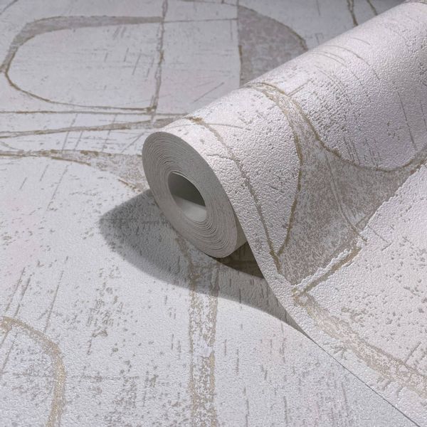 Marburg Vliestapete Tapete Geometrische Figuren, geprägt, günstig online kaufen