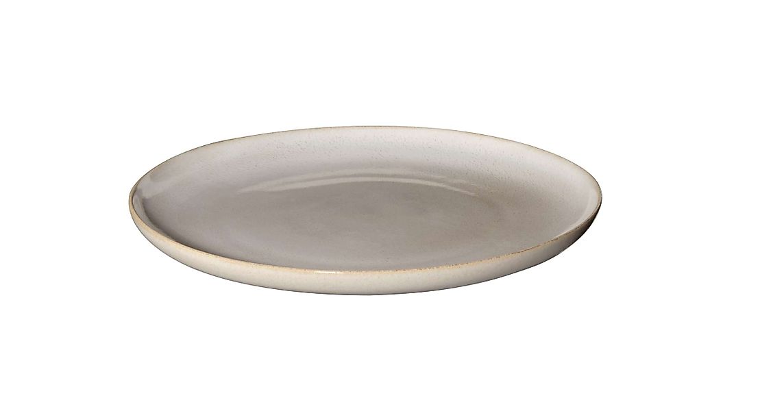 Dessertteller – Keramik Kuchenteller handgemacht sand Ø21 cm günstig online kaufen