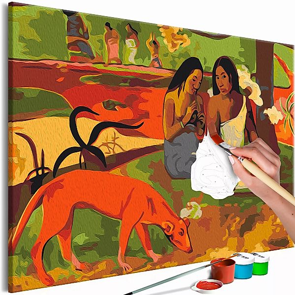 Malen Nach Zahlen - Gauguin's Arearea günstig online kaufen