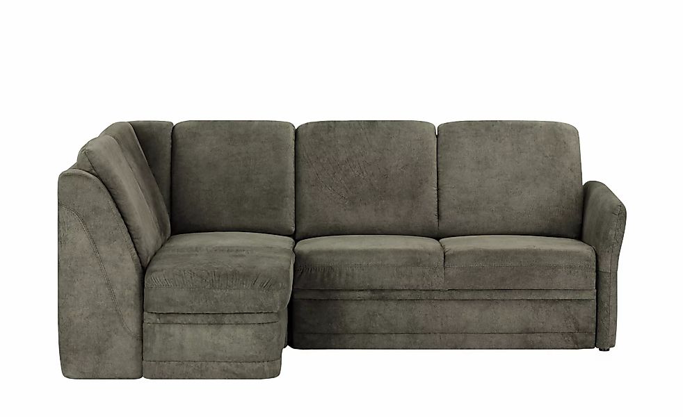 Polstermöbel Oelsa Ecksofa  Luna ¦ grün ¦ Maße (cm): B: 224 H: 91 T: 160.0 günstig online kaufen