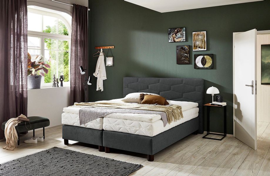 Westfalia Schlafkomfort Boxspringbett wahlweise mit Topper günstig online kaufen