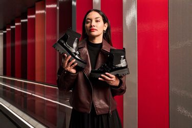 Rieker Schlupfboots Stiefelette, Plateauboots, Profilsohle, Blockabsatz, günstig online kaufen