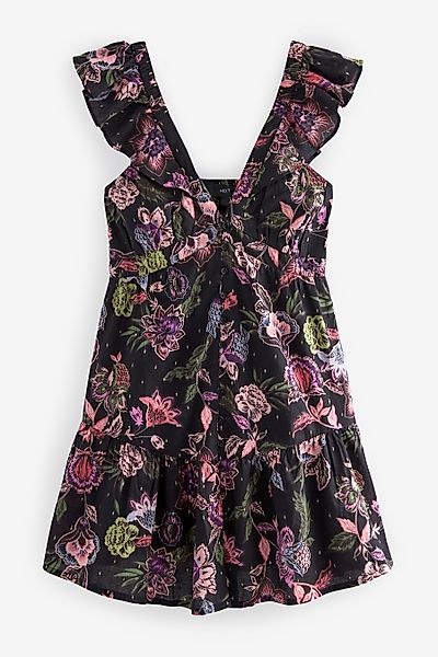 Next Sommerkleid Feminines Minikleid mit Rüschen, günstig online kaufen