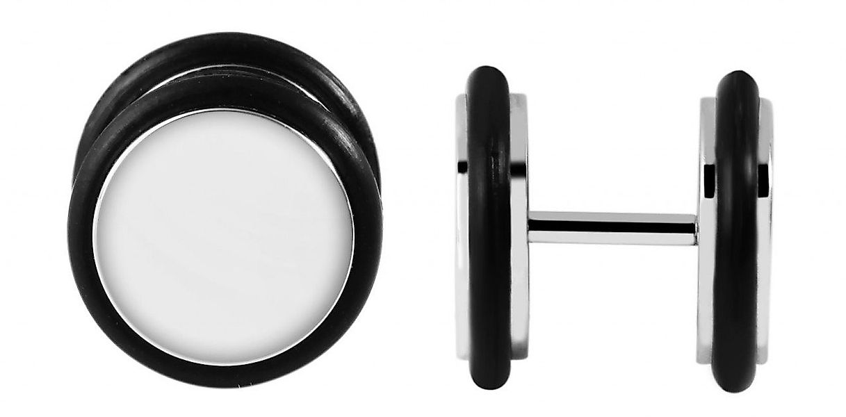 Adelia´s Paar Ohrhänger Unisex Ohrstecker aus Edelstahl Ø 12 mm günstig online kaufen