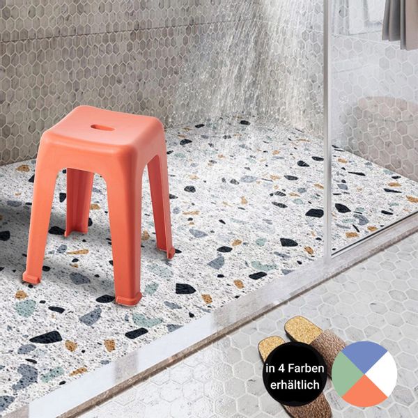 WITEN&NOCK Badhocker Duschhocker Sitzhocker Dusche Wohnzimmer günstig online kaufen