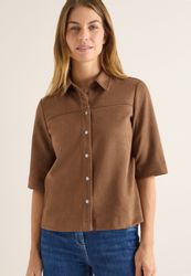 CECIL Hemdbluse aus Veloursmaterial günstig online kaufen