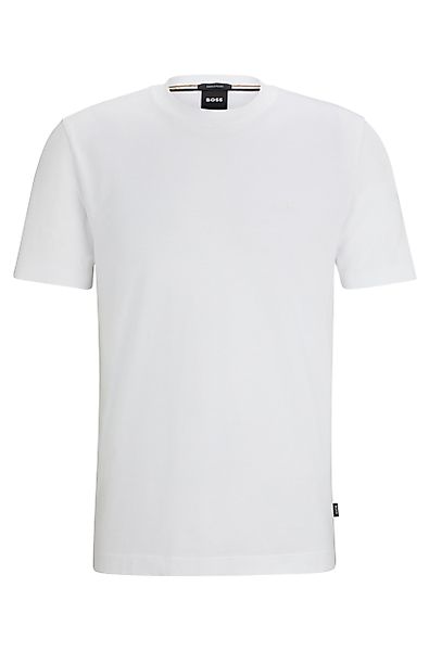 BOSS T-Shirt T-Shirt mit gummiertem Logo-Print günstig online kaufen