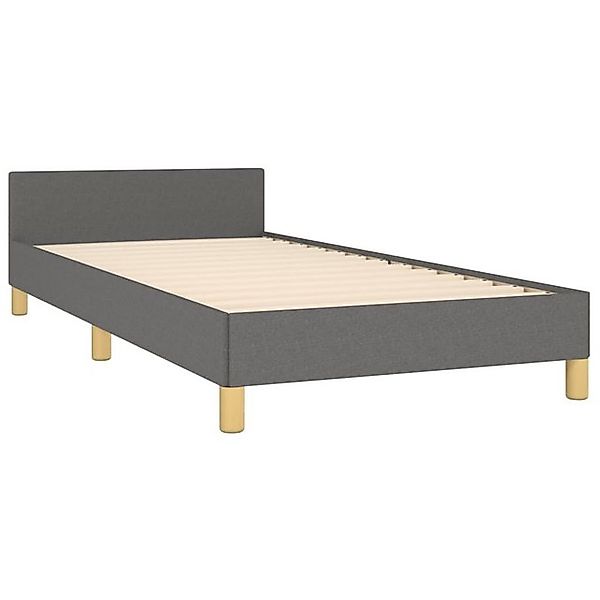 Vellora Bettgestell Bettgestell mit Kopfteil ohne Matratze 90x190 cm (1-tlg günstig online kaufen