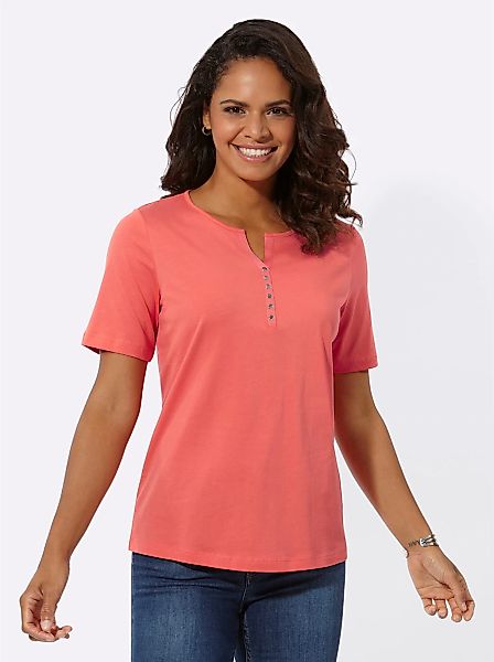 Casual Looks Rundhalsshirt "Shirt" 1 Stk. tlg. günstig online kaufen