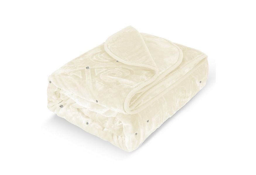 Wohndecke Kuscheldecke Flauschig 200x240 Warm Weiche Bettdecke Einfarbig, H günstig online kaufen