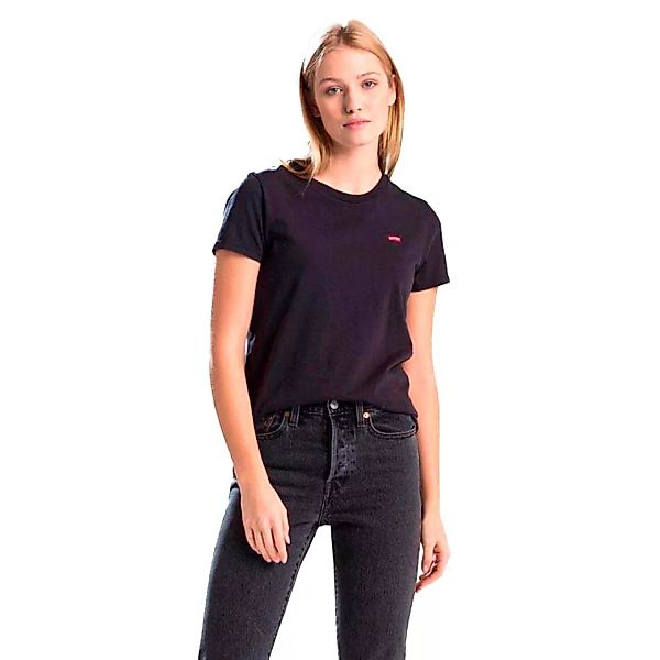 Levi´s ® The Perfect Kurzarm T-shirt 2XS Caviar günstig online kaufen