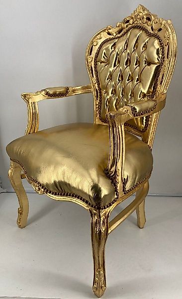 Casa Padrino Esszimmerstuhl Barock Esszimmerstuhl mit günstig online kaufen