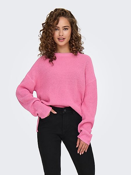 ONLY Rundhalspullover ONLLUNA LS O-NECK PULLOVER günstig online kaufen