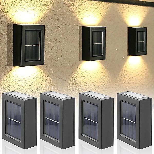 Welikera LED Solarleuchte 4 Stück Solar günstig online kaufen