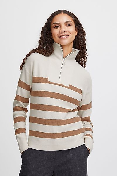b.young Troyer BYMANINA ZIPPER STIPE PULLOVER günstig online kaufen