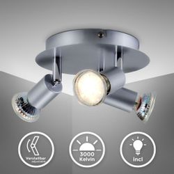 B.K.Licht Deckenleuchte 30-01-03R-T, LED wechselbar günstig online kaufen