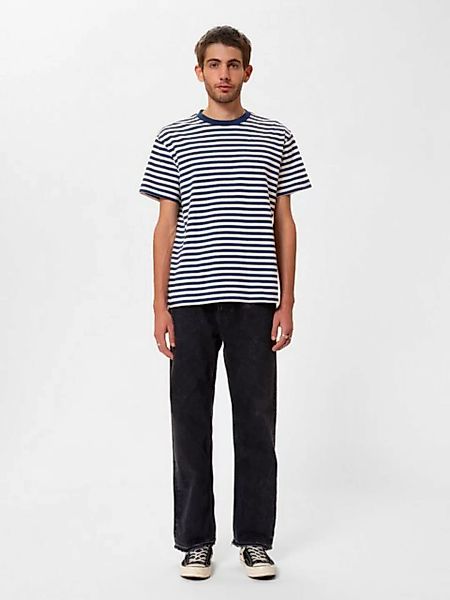 Nudie Jeans T-Shirt Leif Breton Stripe T-shirt günstig online kaufen