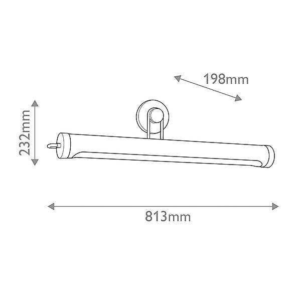 Wandlampe WYNWOOD, altmessing, Breite 81 cm, Metall, 2 x E27 günstig online kaufen