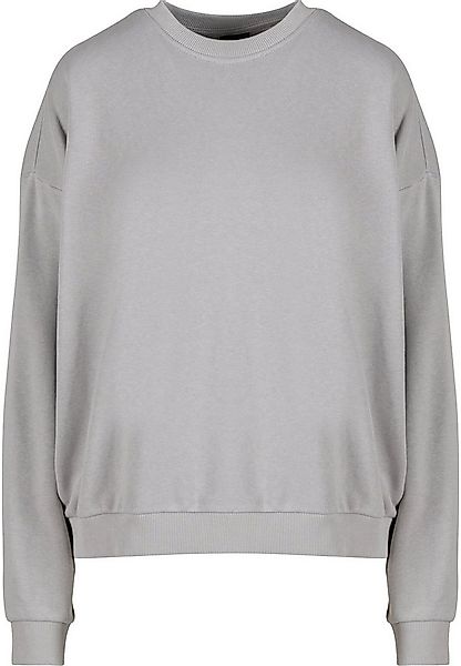 URBAN CLASSICS Sweater Urban Classics Damen Ladies Oversized Light Terry Cr günstig online kaufen