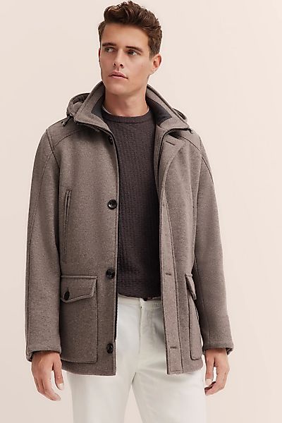 bugatti Kurzjacke mit Kapuze mit Steppnähten günstig online kaufen