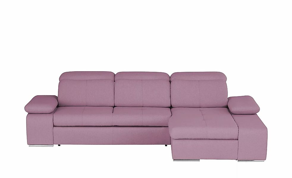 switch Ecksofa Webstoff Avilla ¦ rosa/pink ¦ Maße (cm): B: 285 H: 86 T: 187 günstig online kaufen