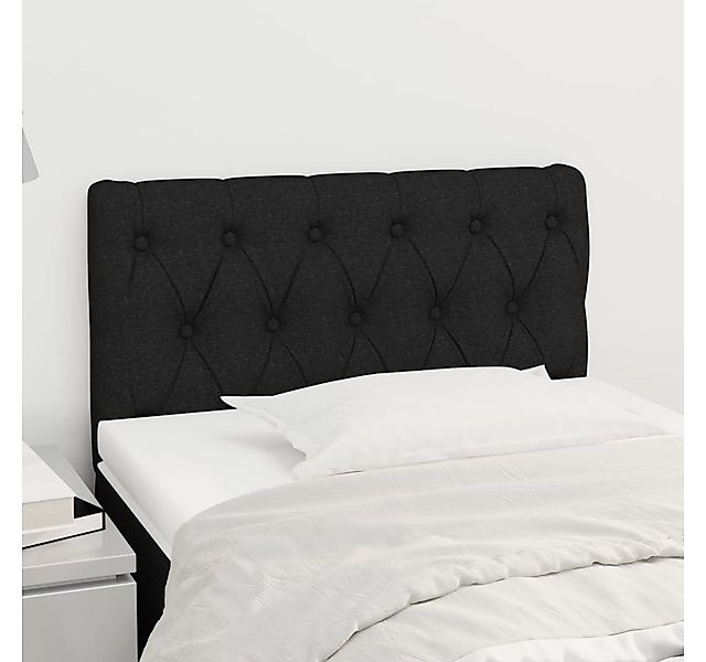 vidaXL Kopfteil Kopfteil Schwarz 80x7x78/88 cm günstig online kaufen