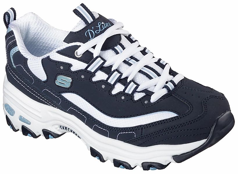 Skechers D´Lites - Biggest Fan Sneaker Freizeitschuh, Halbschuh, Schnürschu günstig online kaufen