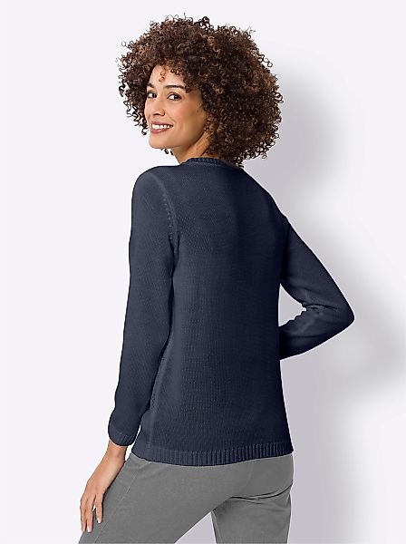 Sieh an! Strickpullover Langarm-Pullover günstig online kaufen