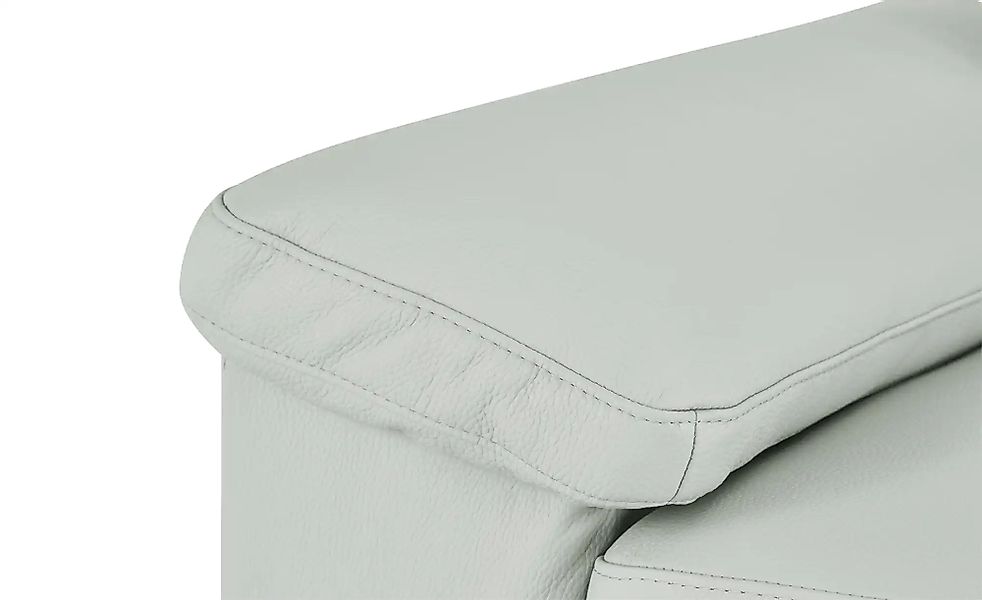 Max Schelling Ledersofa mit Kufengestell Maximum ¦ grau ¦ Maße (cm): B: 184 günstig online kaufen