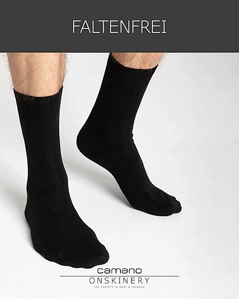 Camano Socken "comfort", (9 Paar), mit verstärktem Fersen- und Zehenbereich günstig online kaufen