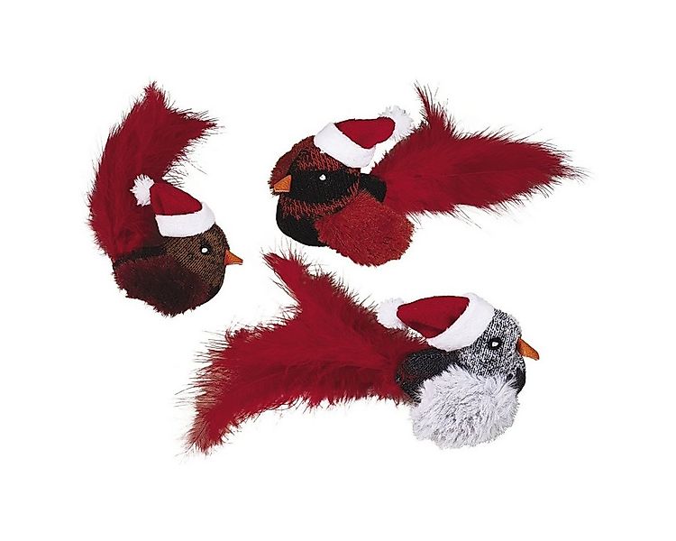 Nobby Tierkuscheltier Katzenspielzeug Weihnachtsvogel günstig online kaufen