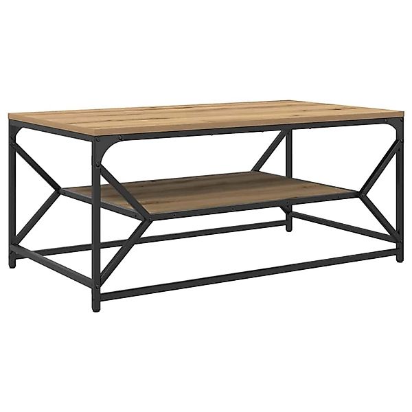 vidaXL Couchtisch Eiche handwerklich 90 x 50 x 40 cm 868236 günstig online kaufen